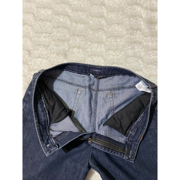 Jones New York womens Blue jeans stretch size 14 ( 34x32 ) - Picture 10 of 12